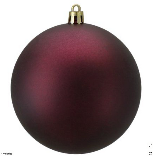 Burgundy Bauble | 20cm